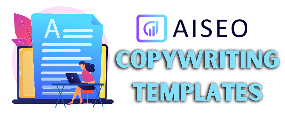 Image illustrates the copywriting template in AISEO.
