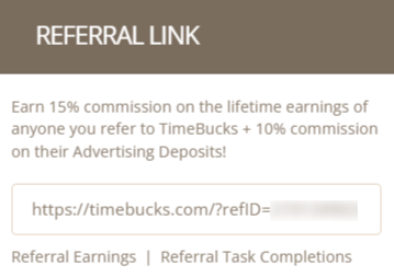 You can earn 15% lifetime commission on referrals and 10% commission on Ads deposits.