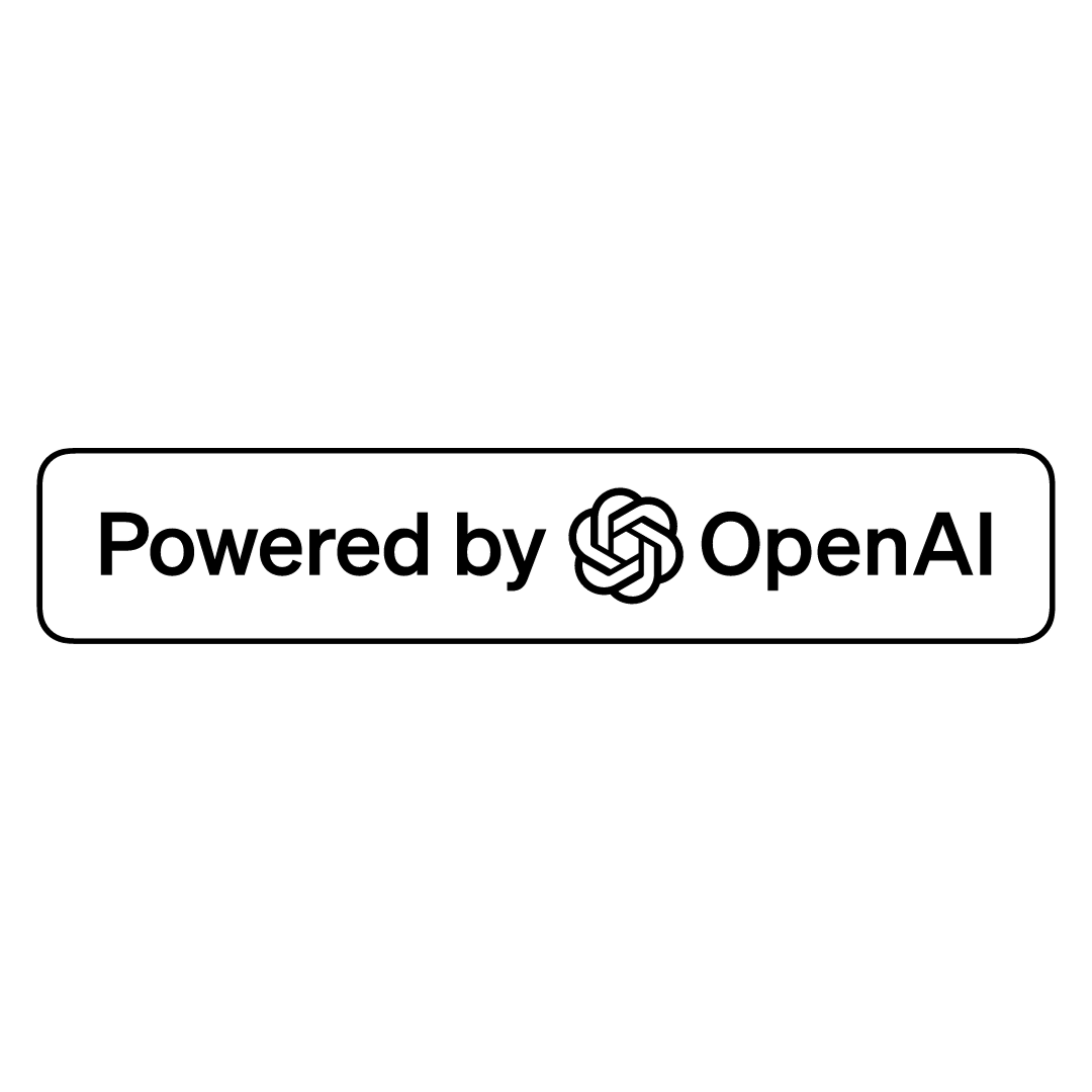 OpenAI Logo Version Light Version Black