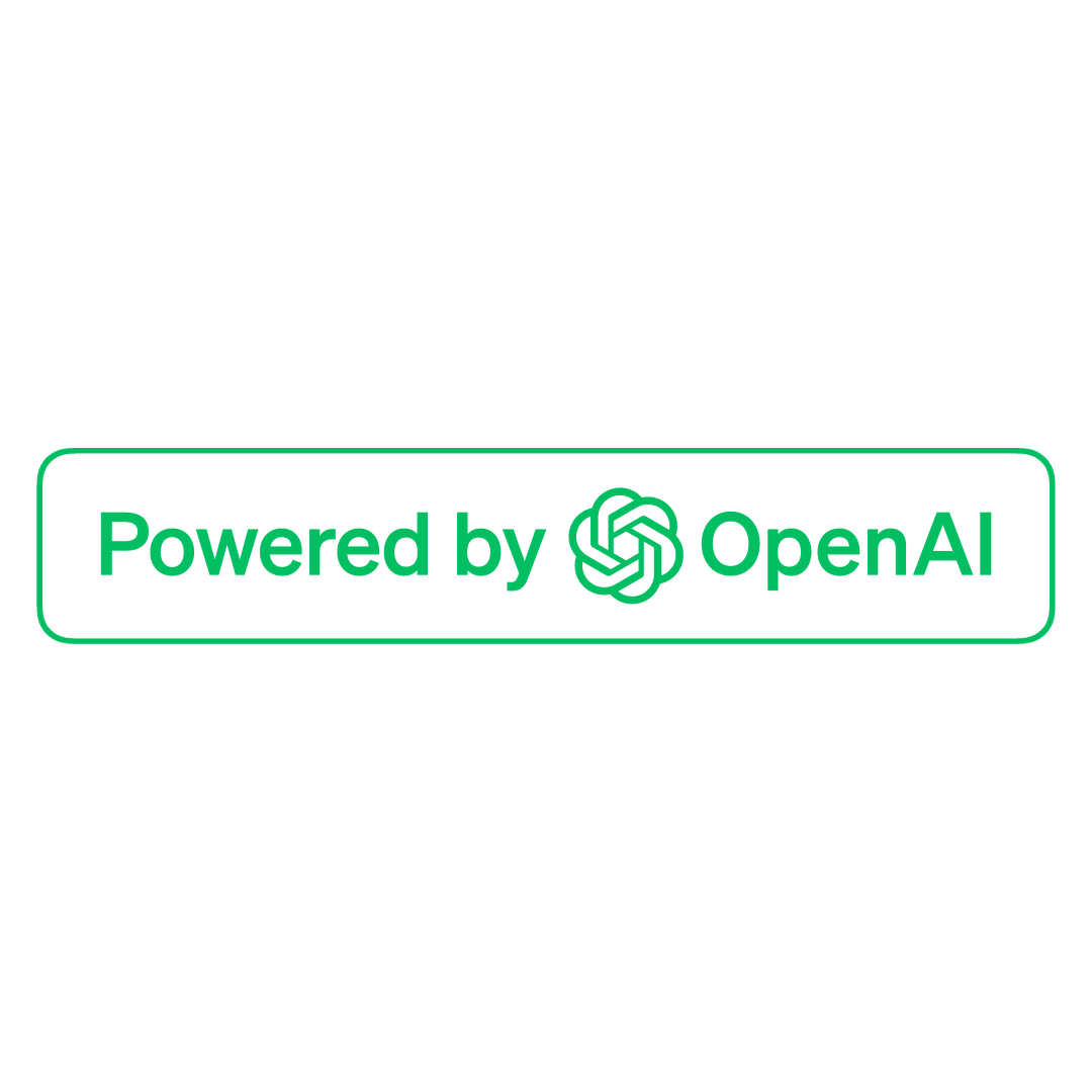 OpenAI Logo Version Light Version Green