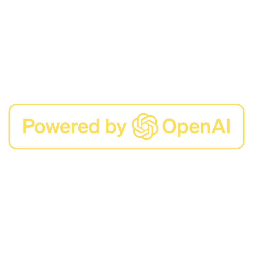 OpenAI Logo Version Light Version Yellow
